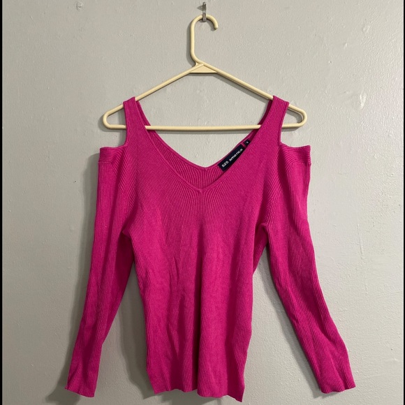 525 America Sweaters - 525 America Pink Sweater
